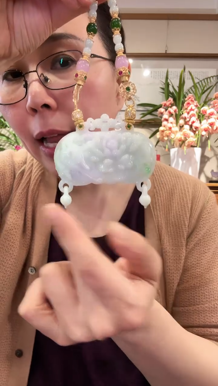 【闪购商品】翡翠颈饰未镶嵌国风
