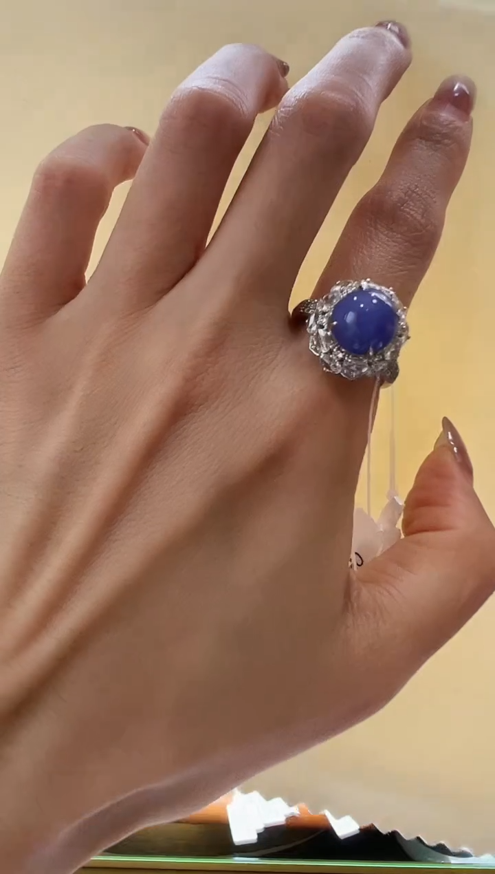 【闪购商品】翡翠戒指18K金镶嵌DFZ0215-50