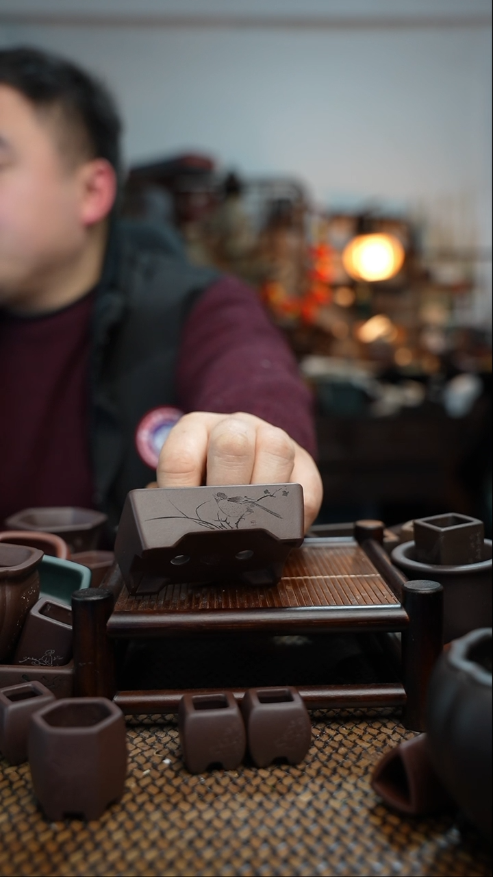 【闪购商品】紫砂花盆長木軒精品紫砂