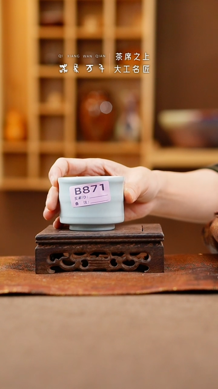 【闪购商品】瓷片王国奇手作美器 叶B871