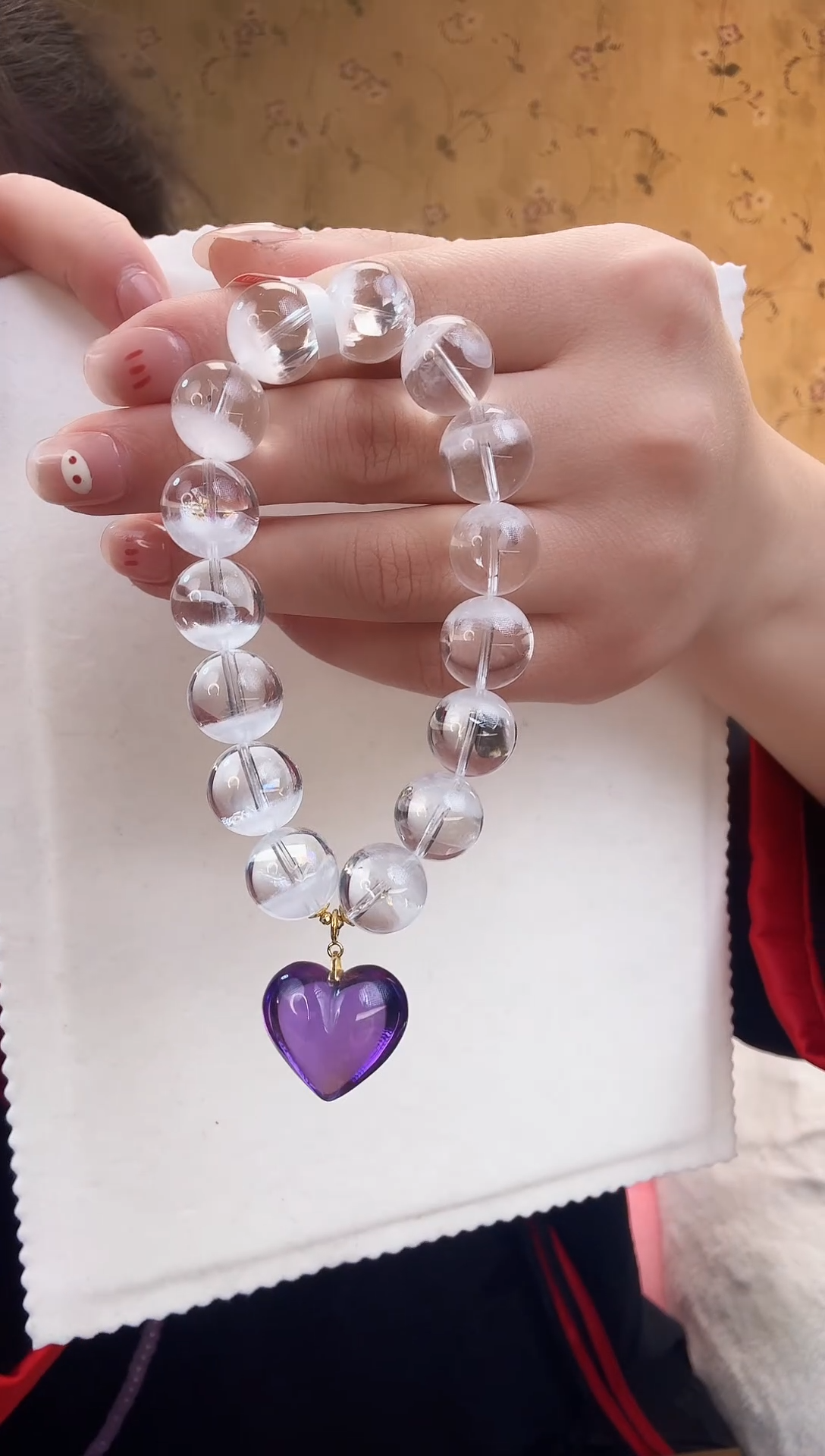 【闪购商品】烟晶手串未镶嵌白幽灵手串