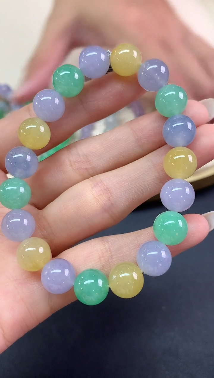 未镶嵌手串翡翠手串|78000