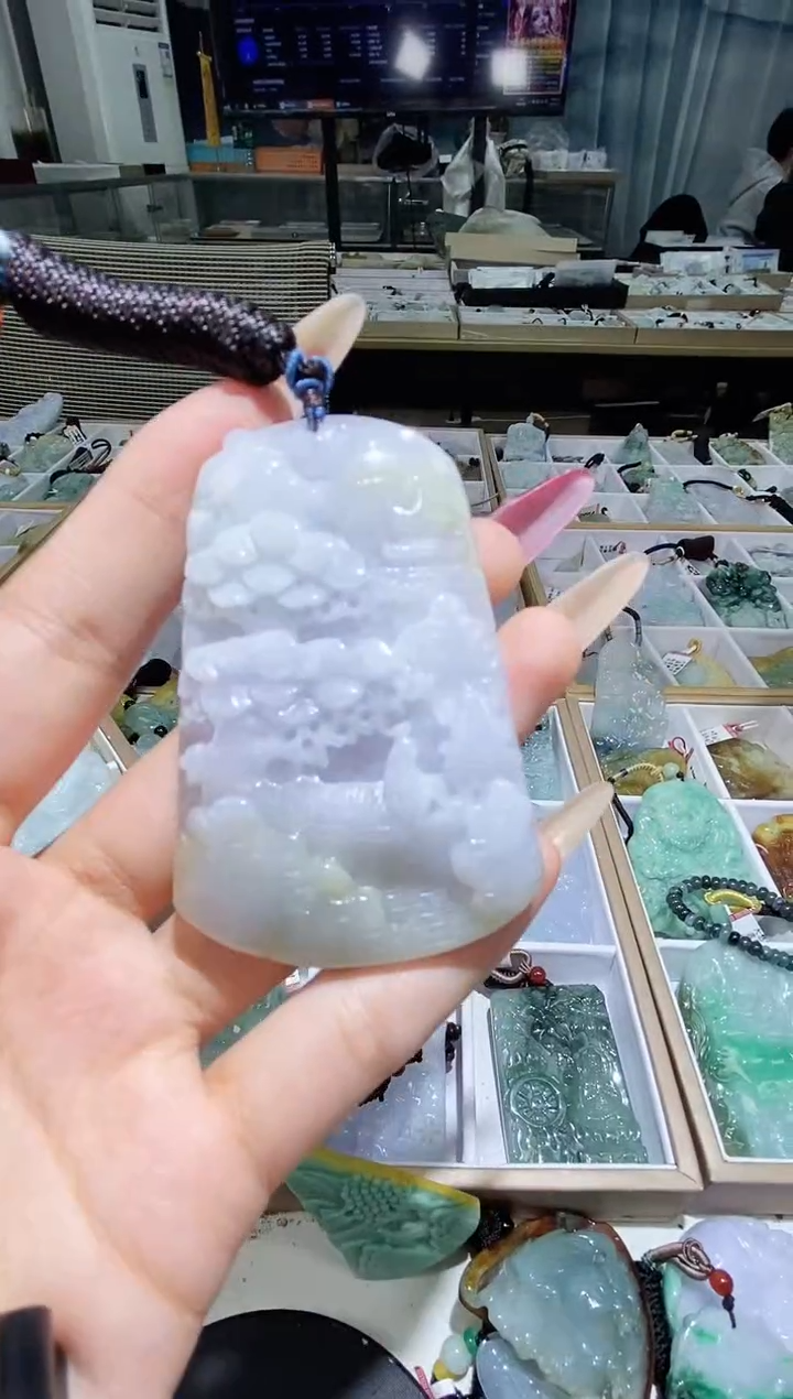 【闪购商品】翡翠颈饰未镶嵌天然缅甸翡翠A货未镶嵌