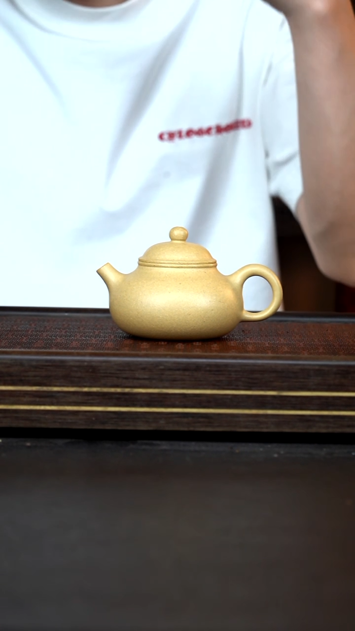 茶壶紫砂   容 天  本山绿泥   200cc