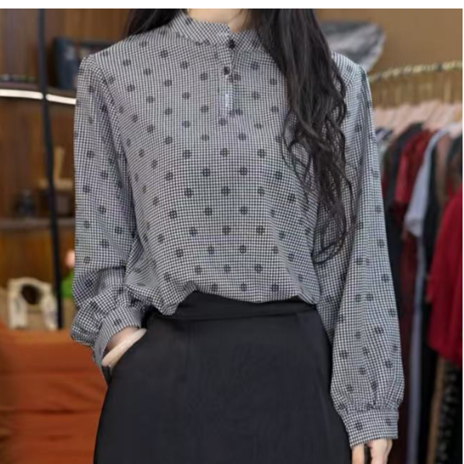 3066-4新款女士小衫上衣