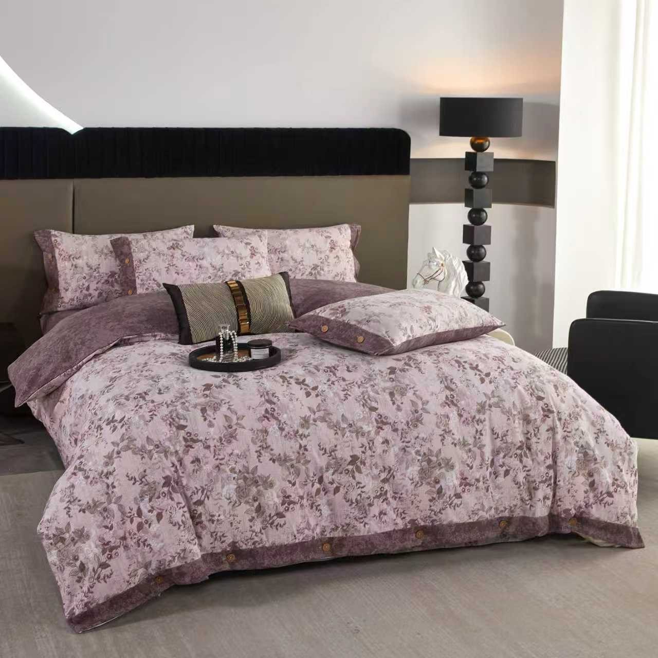 【D粉丝专享】新款高端甄麻四件套-锦绣