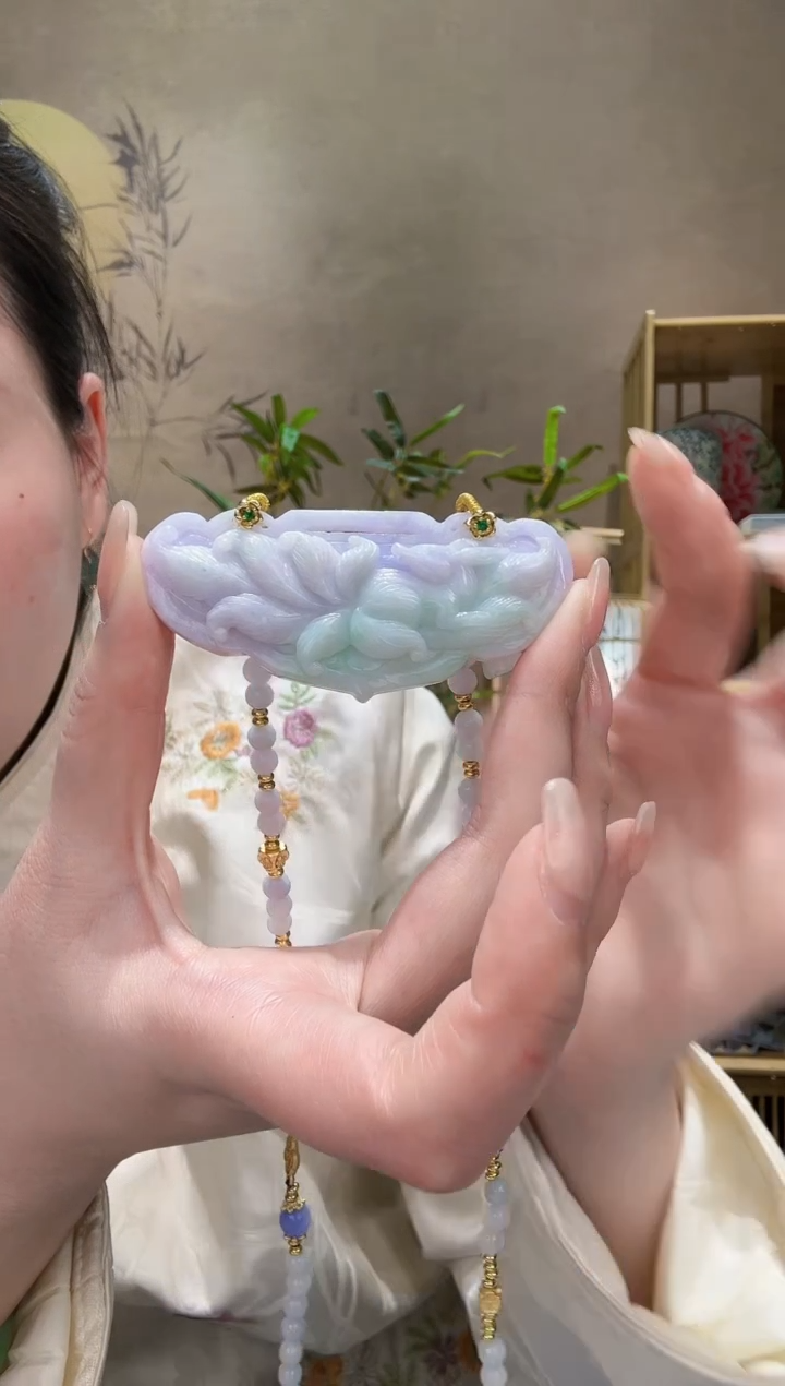 【闪购商品】翡翠耳饰未镶嵌吊坠