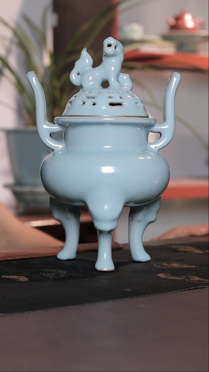 炉朝冠（匠壹闲集当代汝官窑）