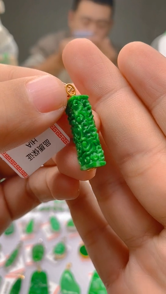 【闪购商品】翡翠颈饰18K金镶嵌新号开播，全场乱卖
