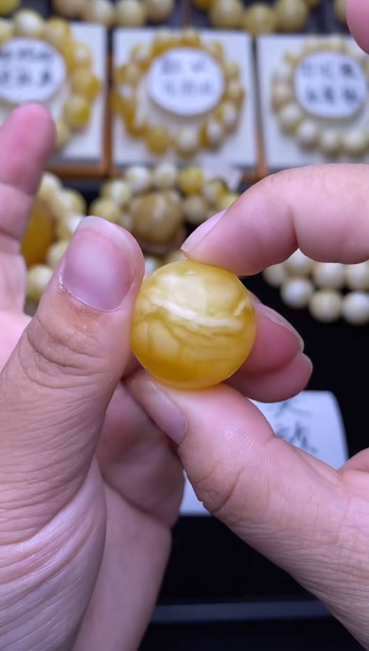 裸石琥珀未镶嵌大小姐珠宝严选49