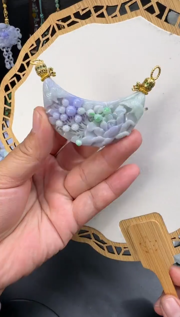 【闪购商品】翡翠颈饰未镶嵌拍照