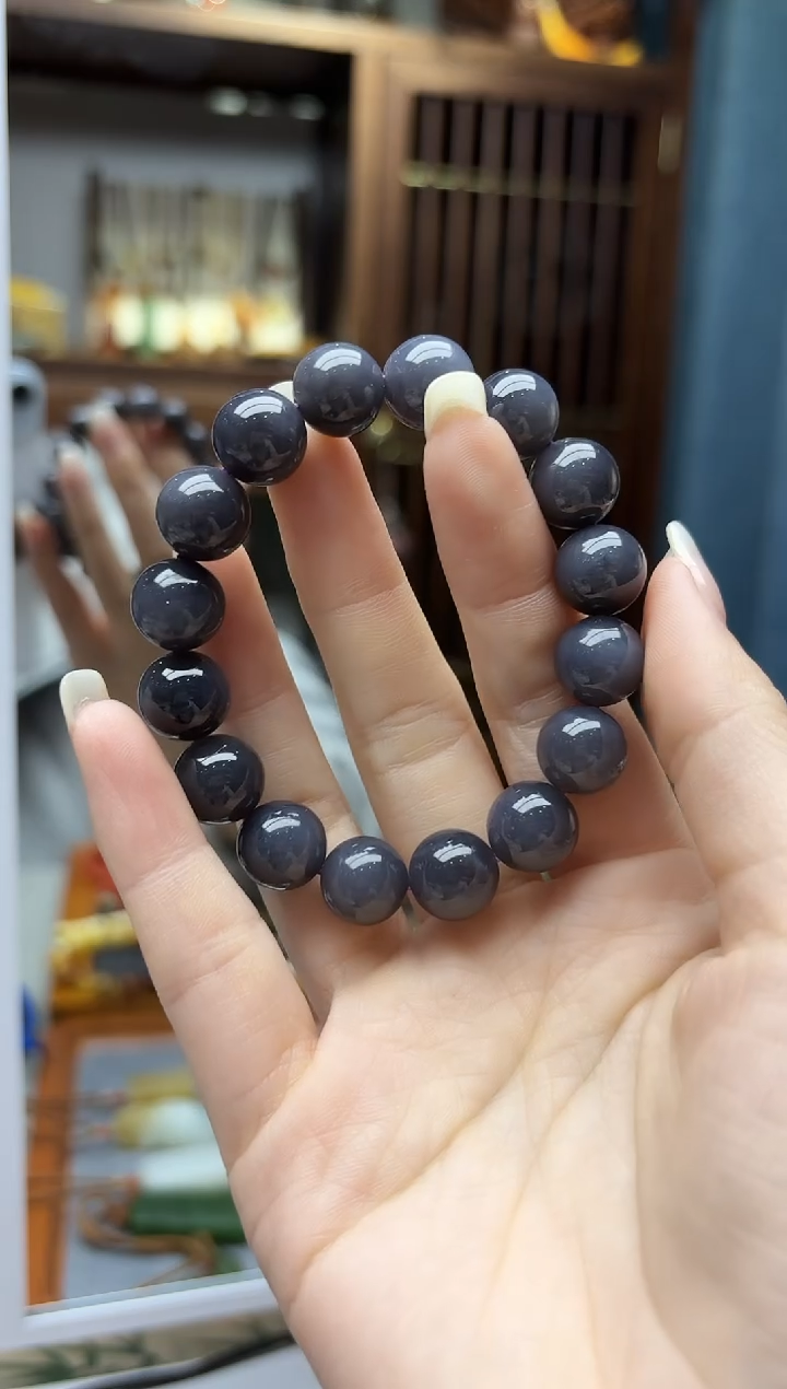 未镶嵌和田玉挂件和田玉手串12mmSC