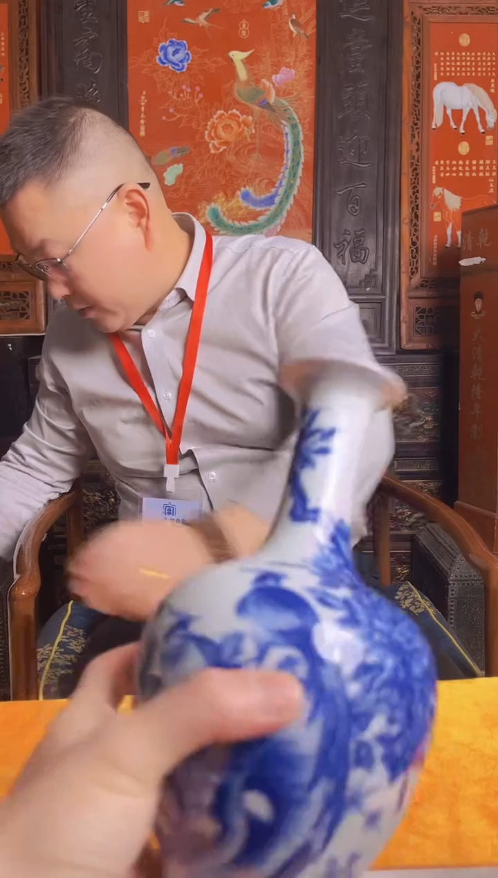 摆件陶瓷景德镇现代陶瓷流水38