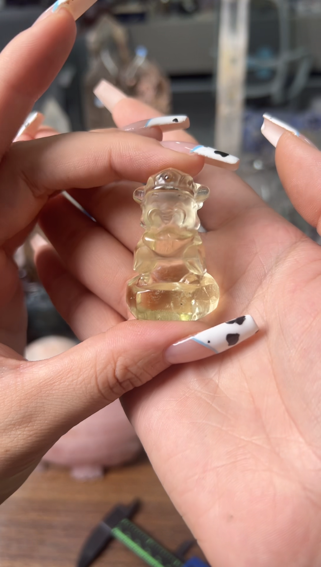 未镶嵌珠宝半成品水晶M932 多样性发一