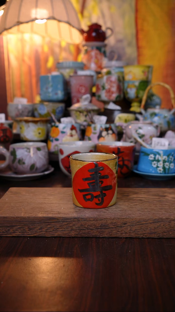杯子泥垚手作 景德镇手工手绘陶瓷器物