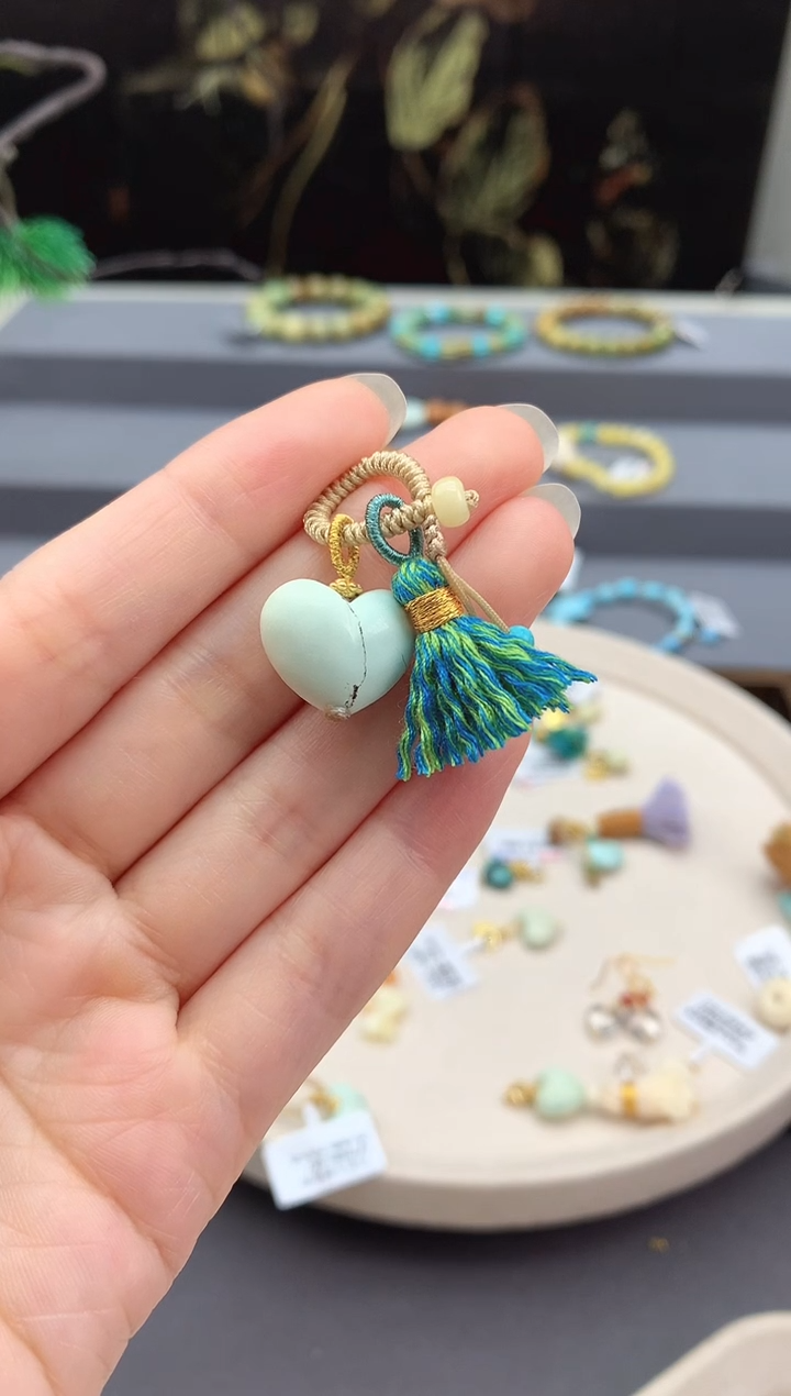 未镶嵌绿松石挂件C197