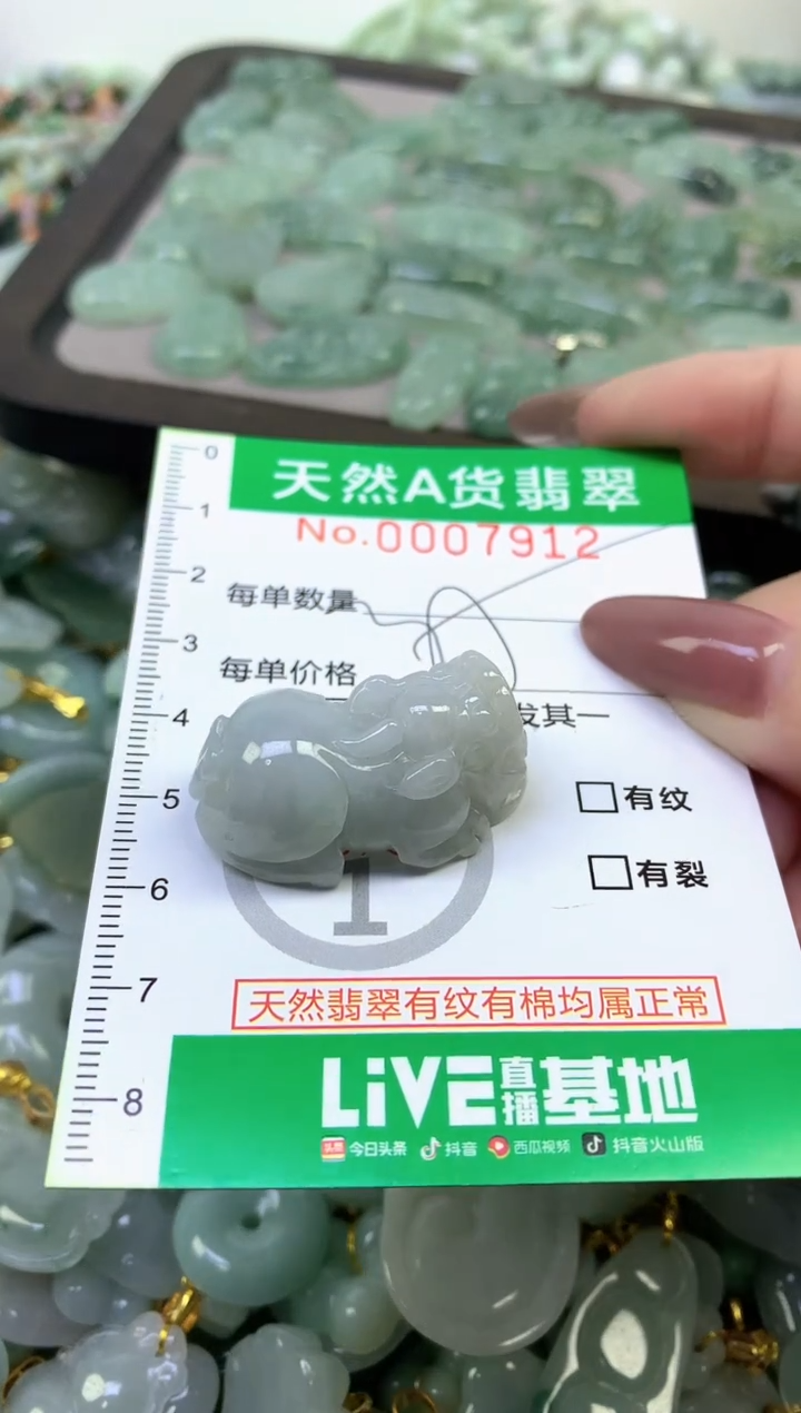 颈饰未镶嵌翡翠纯天然缅甸A货翡翠