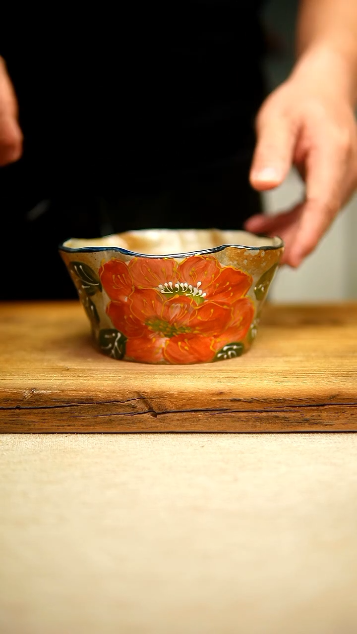 @@陶园瓷舍@@纯手工手绘@高温釉下彩