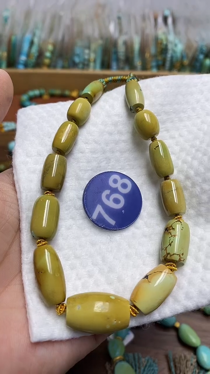 【闪购商品】绿松石项链未镶嵌768