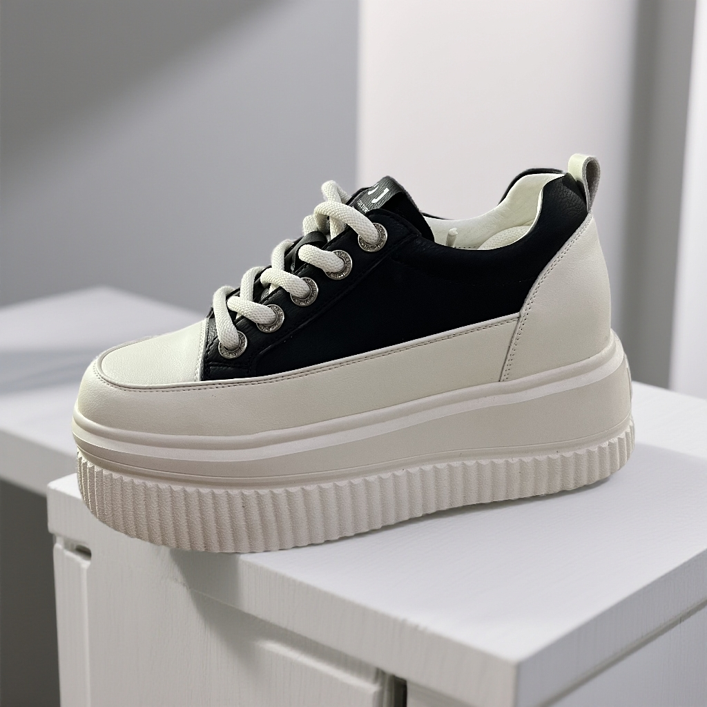 秋冬皮面百搭学生板鞋小白鞋591