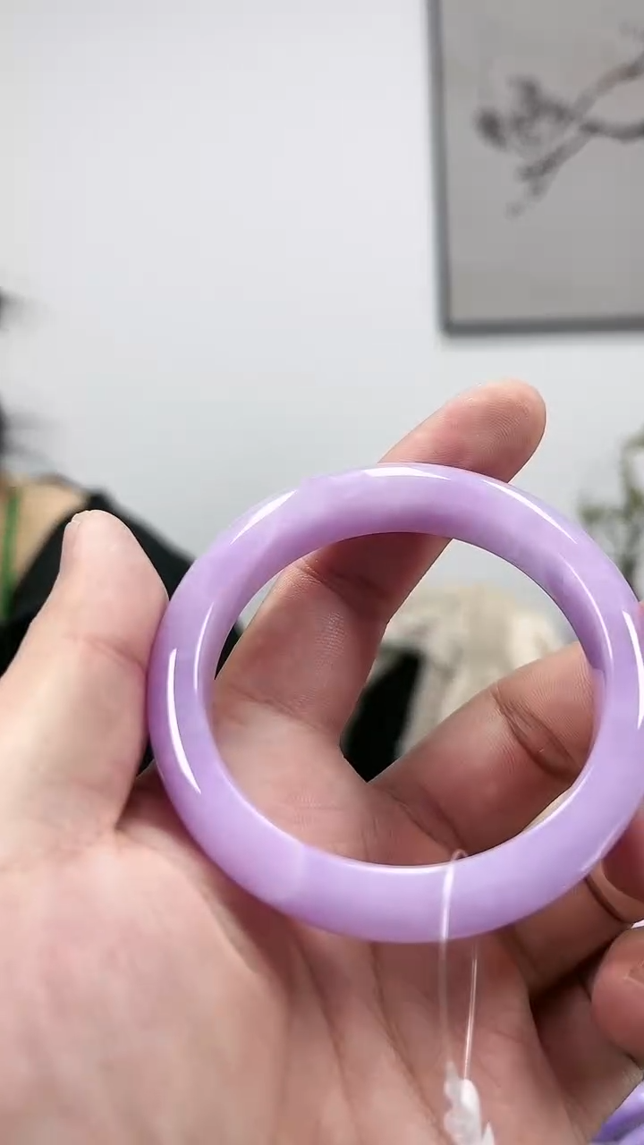 【闪购商品】砖雕s18 紫罗兰手镯 圈口54