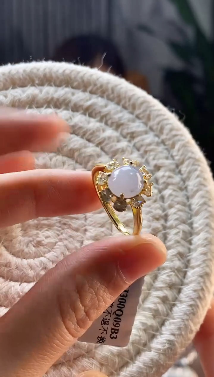 颈饰银S925镶嵌翡翠17134