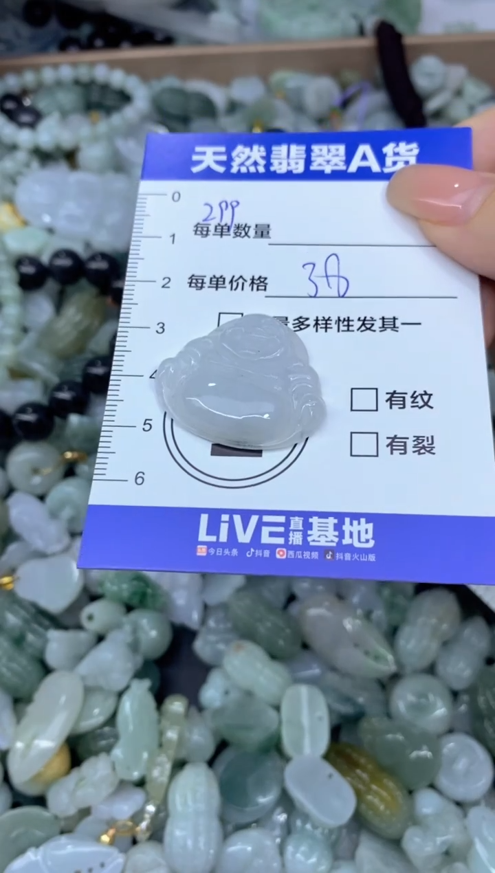 颈饰未镶嵌翡翠天然翡翠A货批量多样性发一件