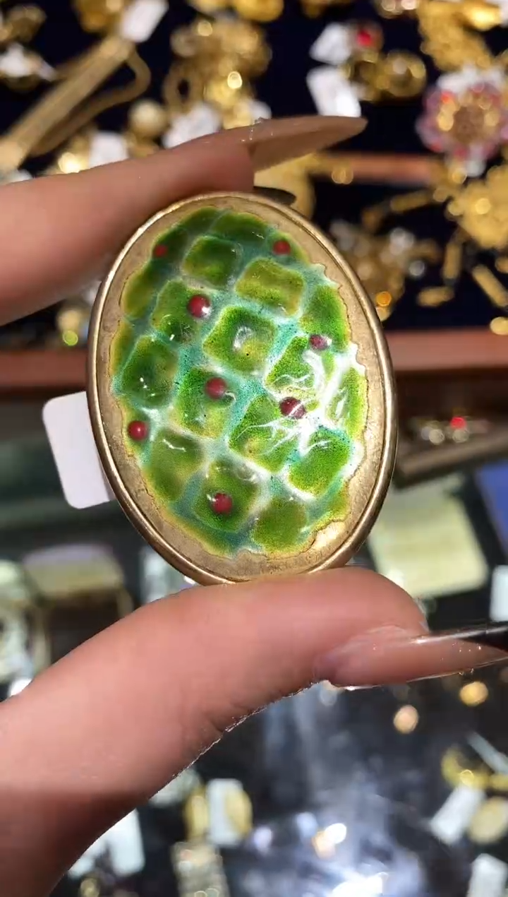 琉璃铜合金楚楚珠宝中古甄选不退换