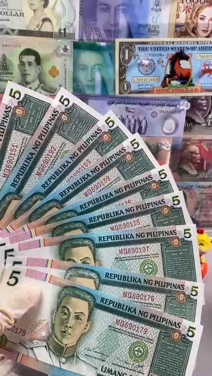 纸币菲律宾5比索 1995年 纸币