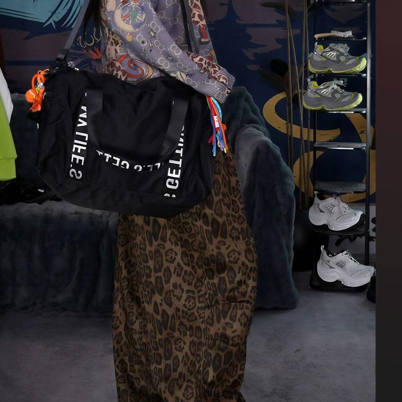 （工厂）十三姨潮流街头美式百搭潮流包包