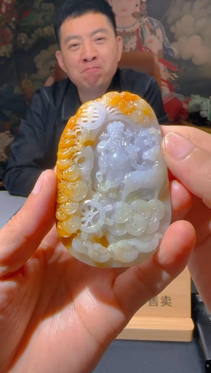 【闪购商品】定制翡翠未镶嵌L-@@QJSXJ216061