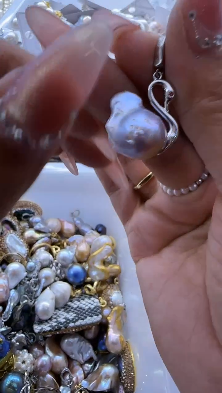 【闪购商品】淡水珍珠吊坠未镶嵌179