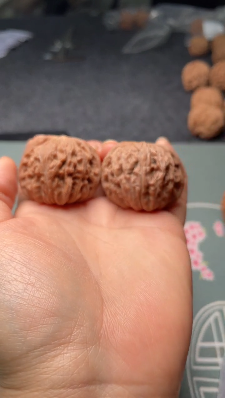 把件文玩核桃w161  磨盘 39 尺