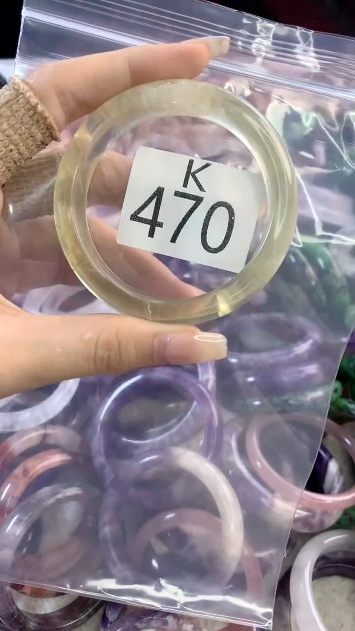 水晶手镯K未镶嵌水晶470-54