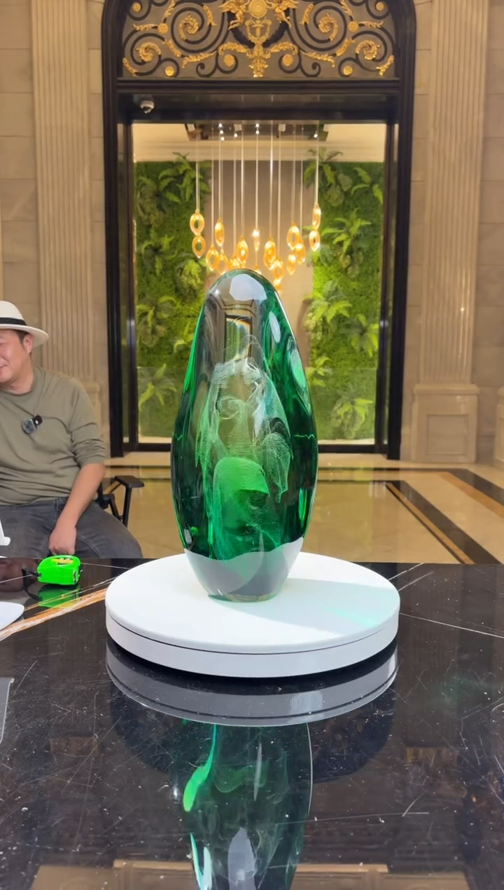 【闪购商品】摆件月虹琉璃艺术摆件C155