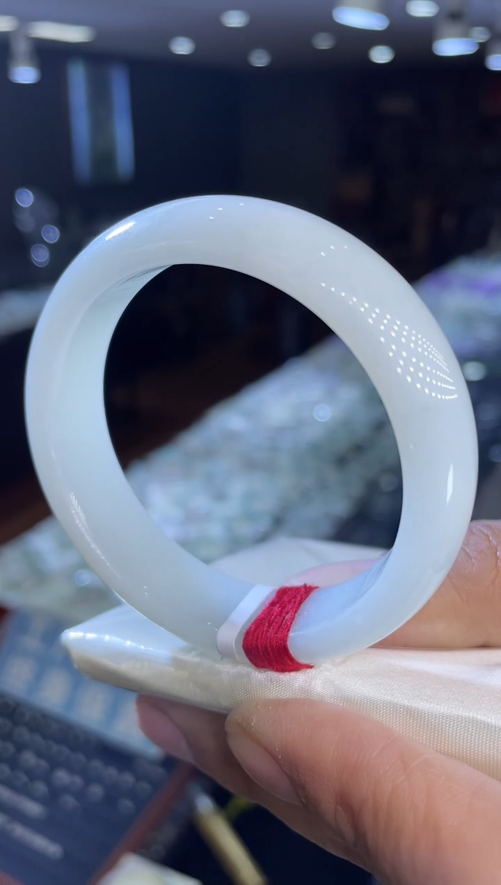 未镶嵌手镯翡翠正圈53-54