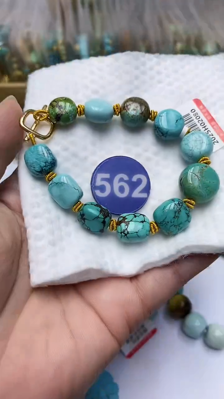 【闪购商品】绿松石手链合金562手链