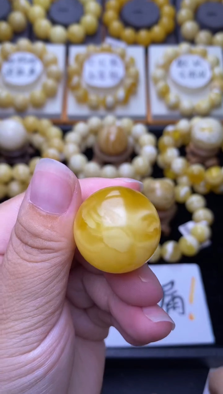 裸石琥珀未镶嵌大小姐珠宝严选77