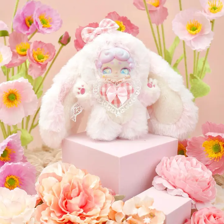 【拆盒】LuckyDeerNai晚安小兔系列毛绒盲盒