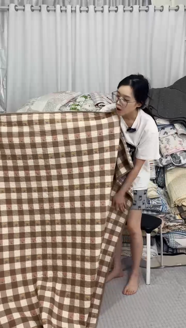 棉200*220深棕樱桃