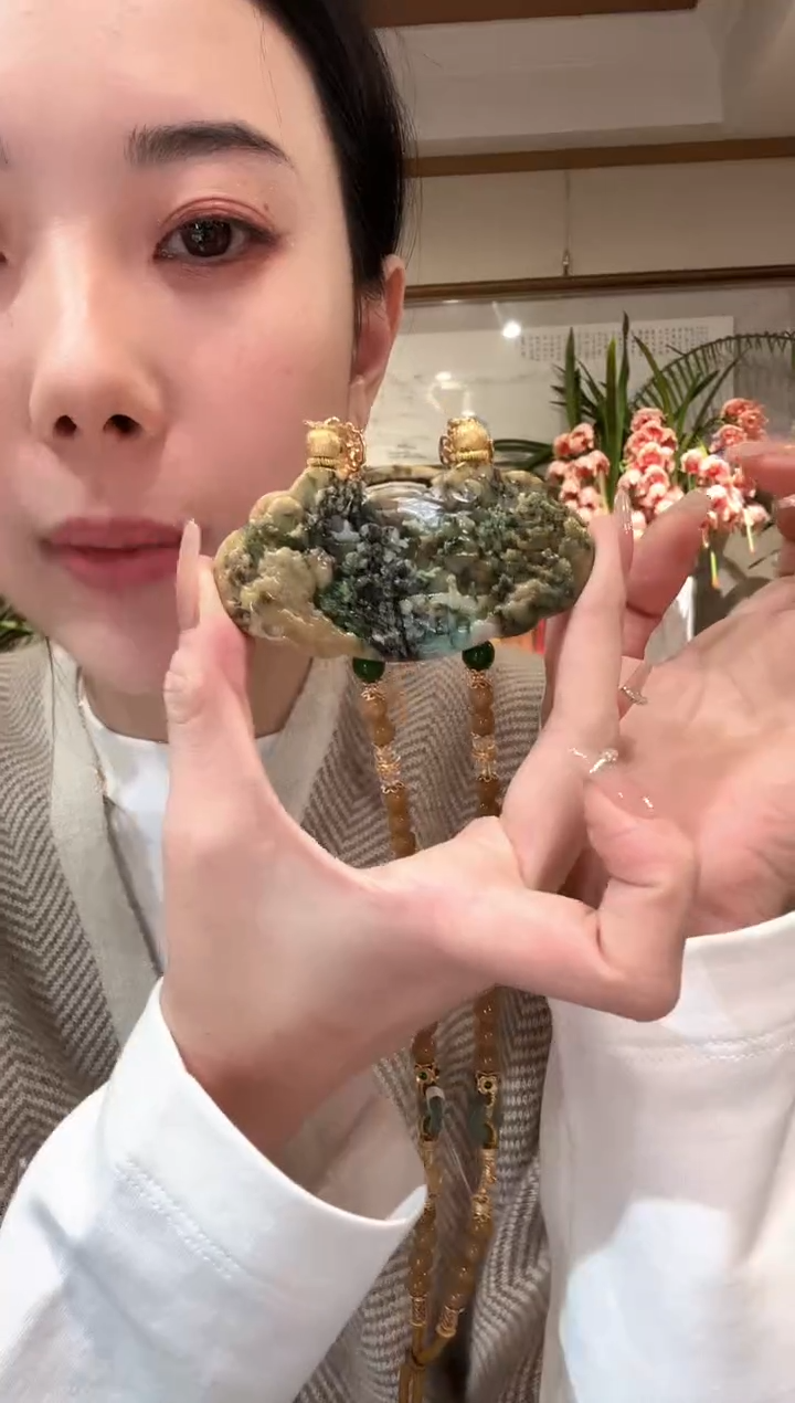 【闪购商品】翡翠颈饰未镶嵌国风