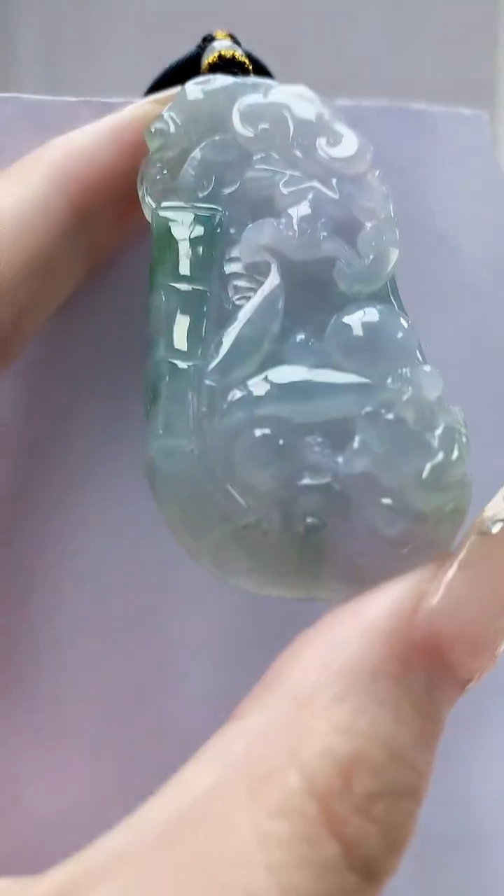 未镶嵌定制翡翠5060DD-毛货挂件99