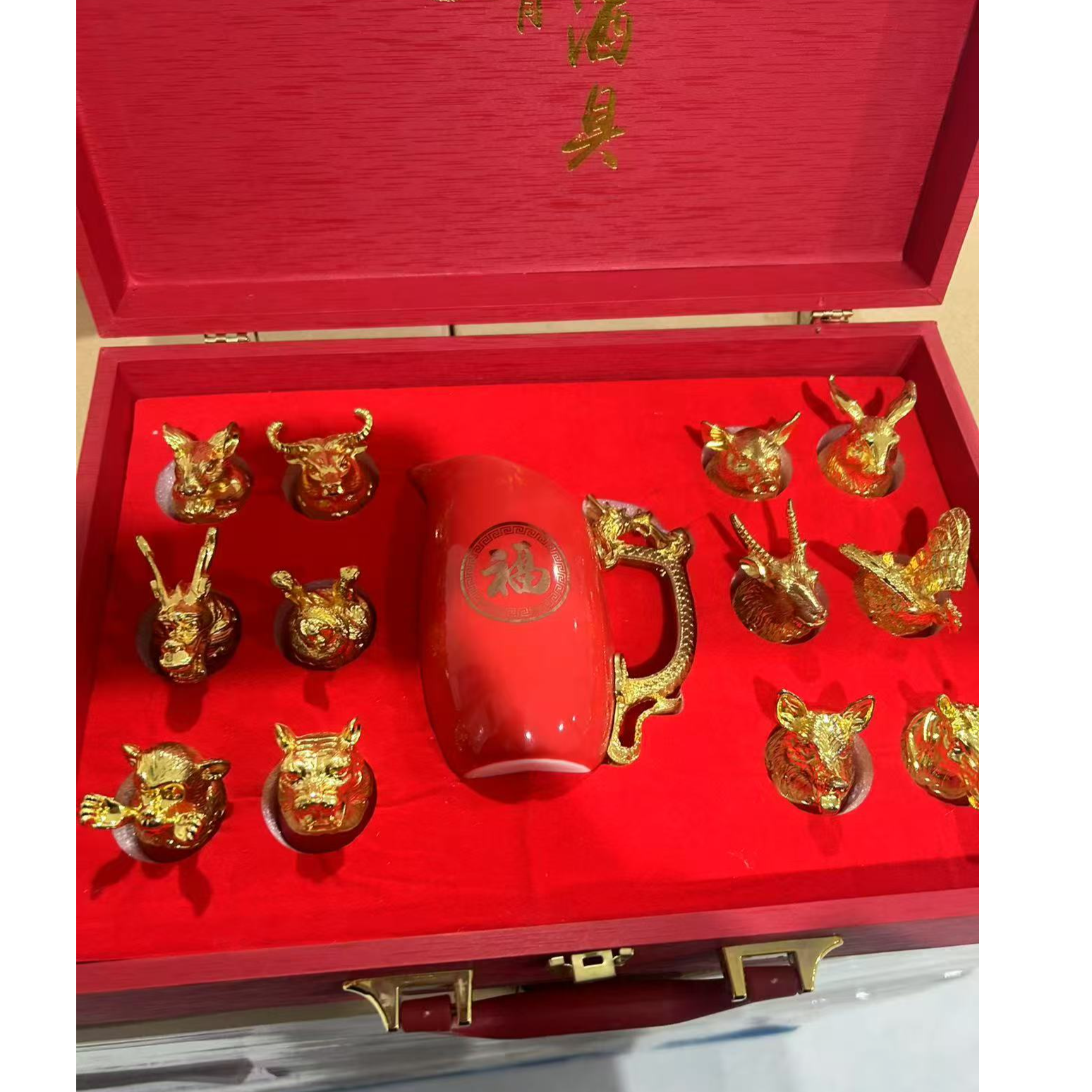 【主播补贴】十二生肖酒具