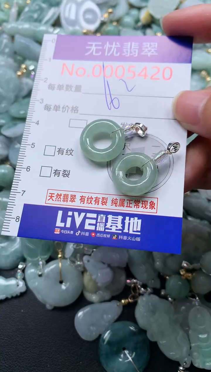 颈饰未镶嵌翡翠5420