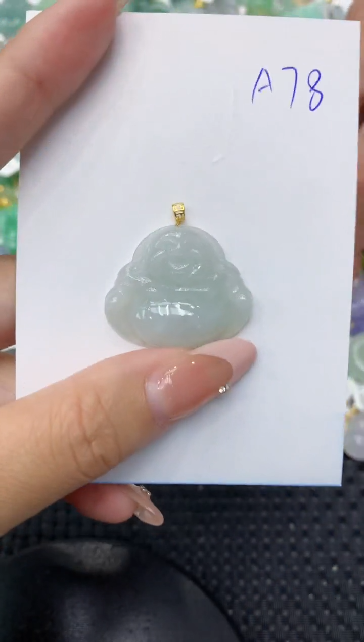 【闪购商品】翡翠颈饰18K金镶嵌111111111