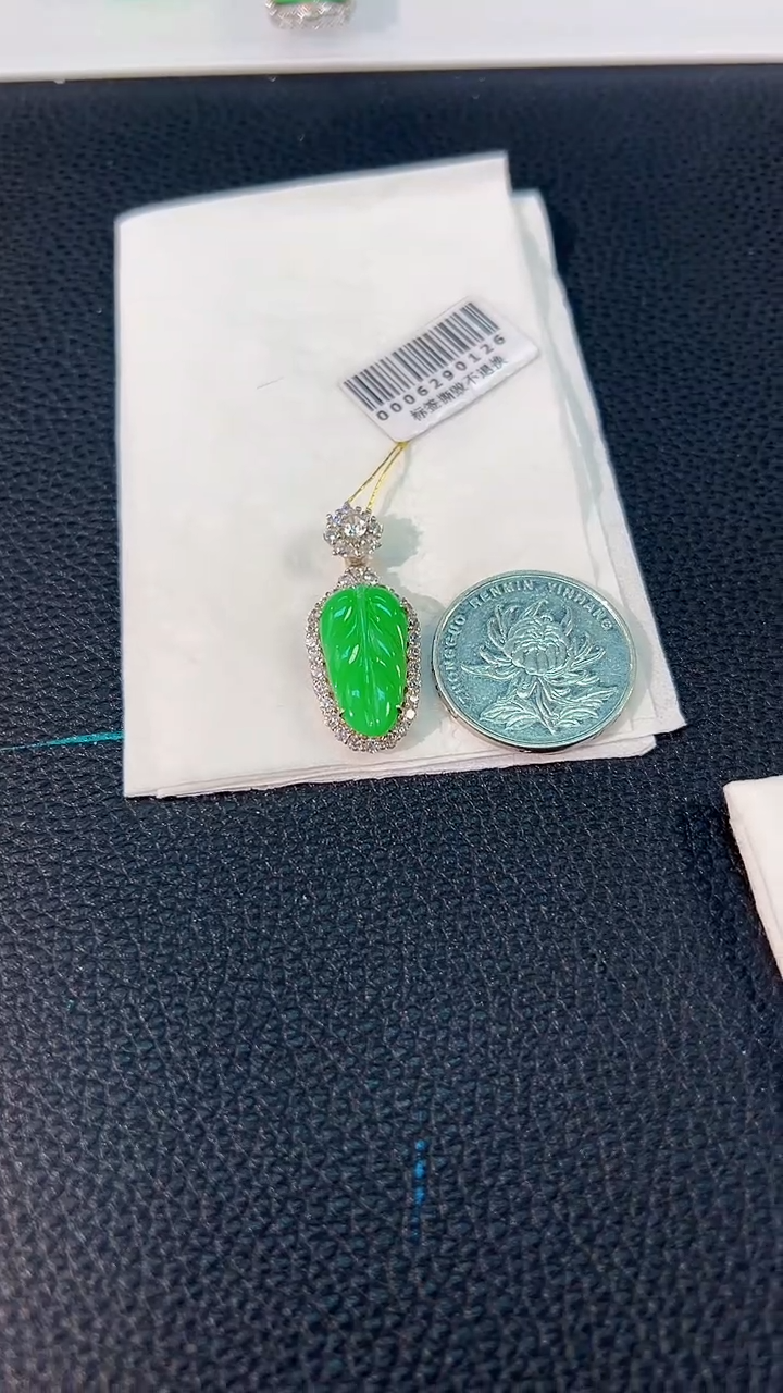 颈饰未镶嵌翡翠 缅料A货/支持复检/一件