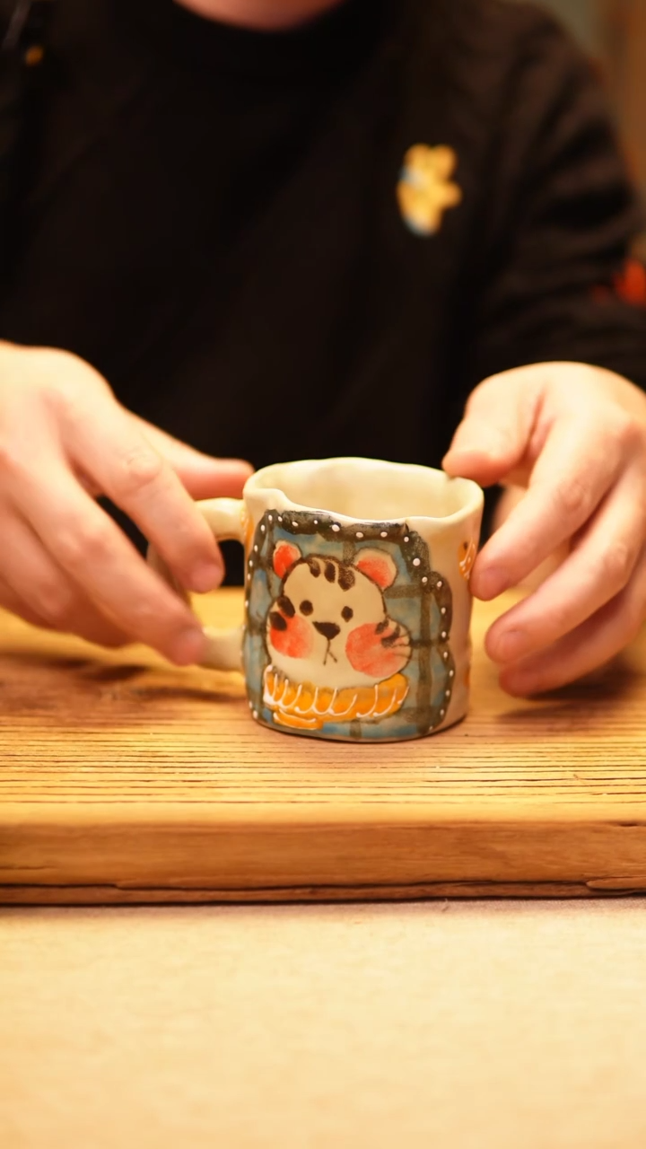 【闪购商品】@@陶园瓷舍@@纯手工手绘@高温釉下彩