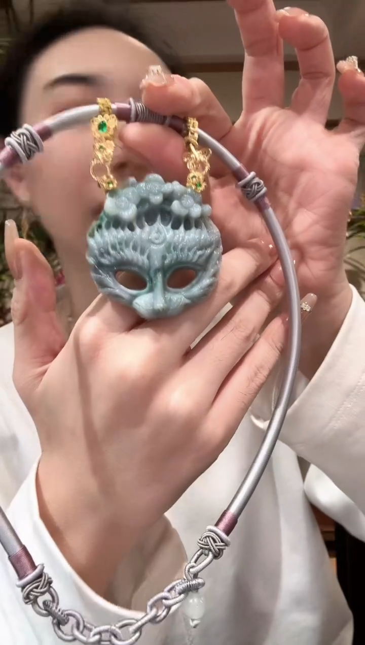 【闪购商品】翡翠颈饰未镶嵌国风