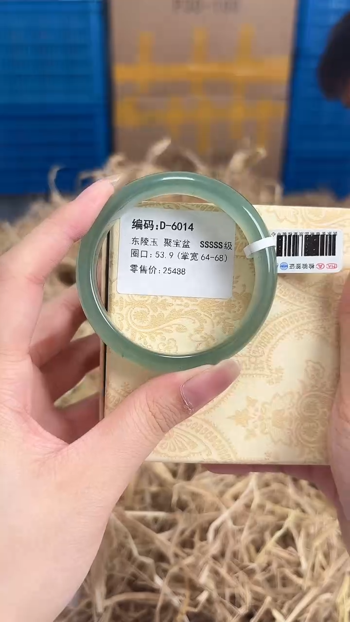 未镶嵌手镯石英质玉D-6014