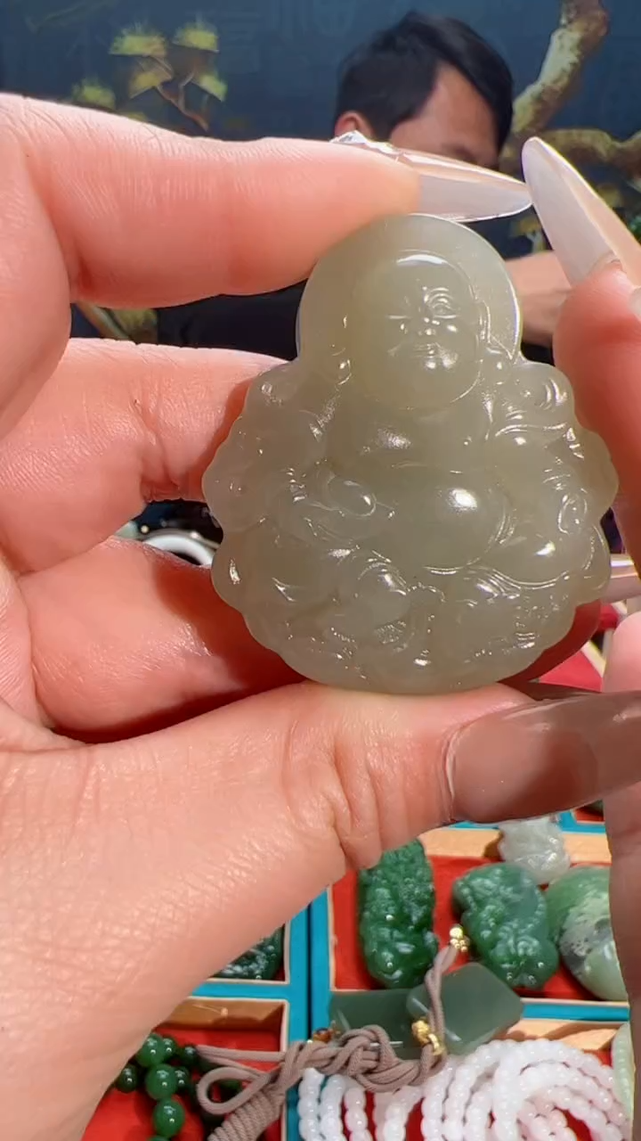 【闪购商品】和田玉吊坠未镶嵌1
